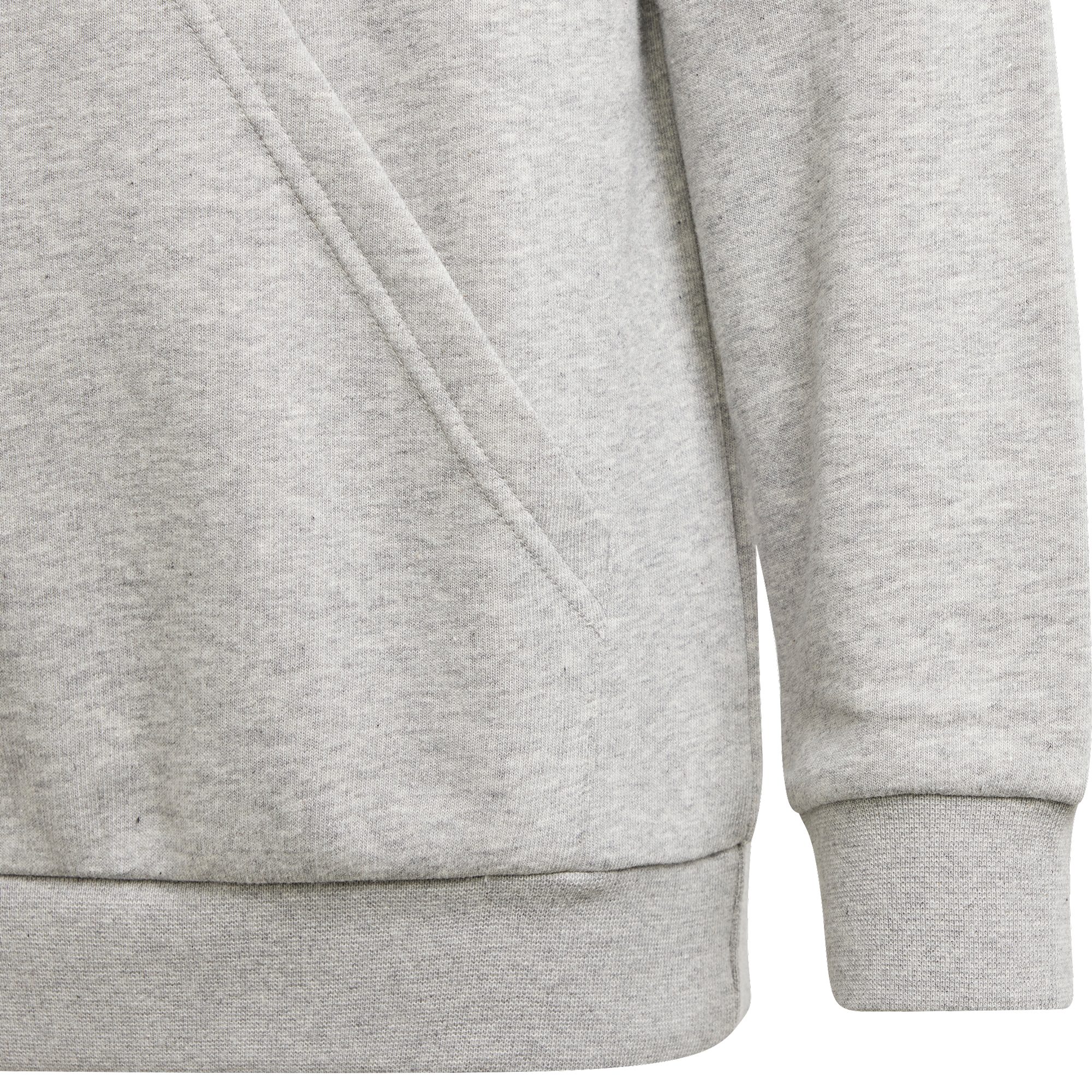 adidas Essentials Two-Colored Big Logo Cotton Hoodie Kinder medium grey heather