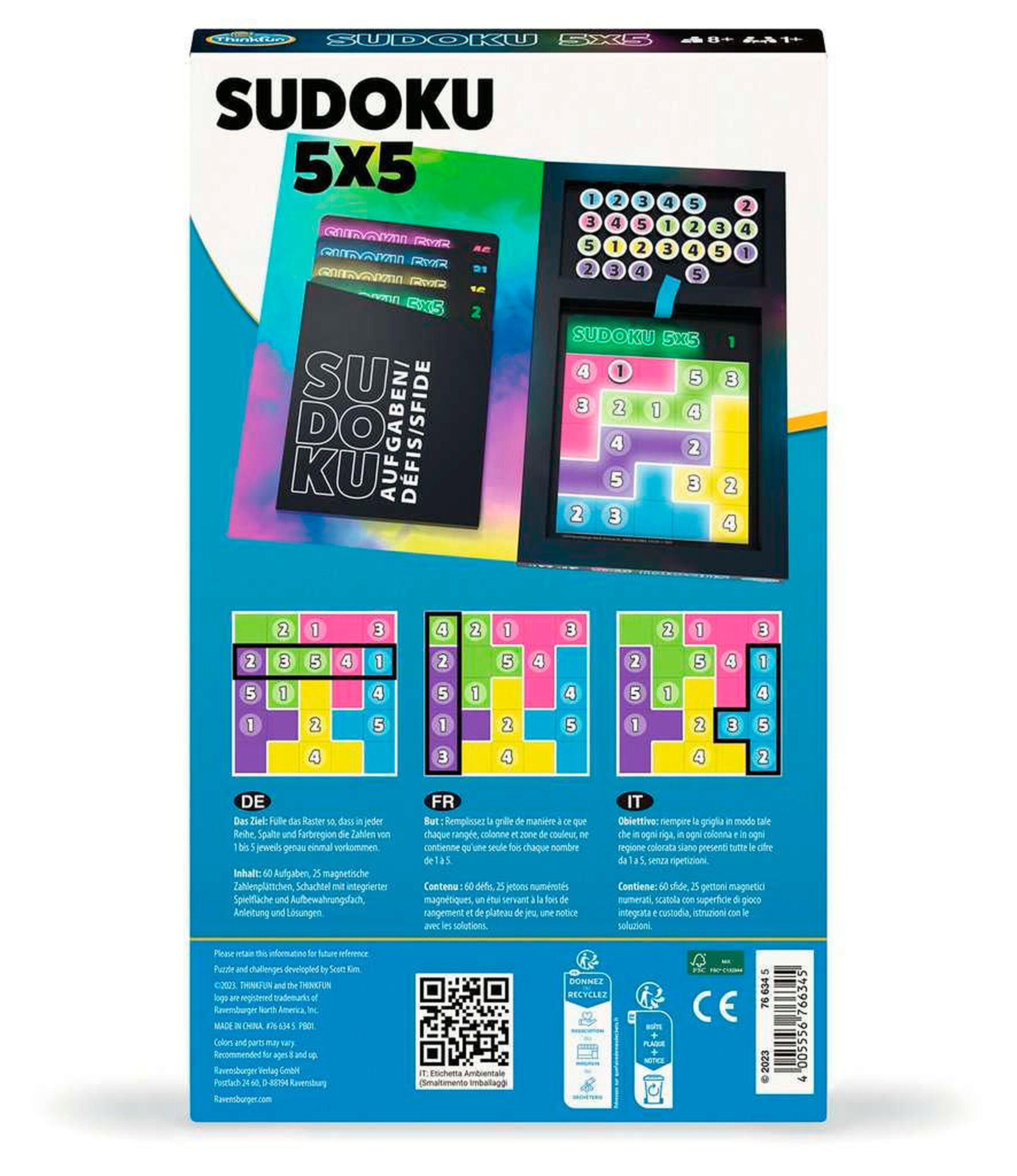 Thinkfun Sudoku 5x5