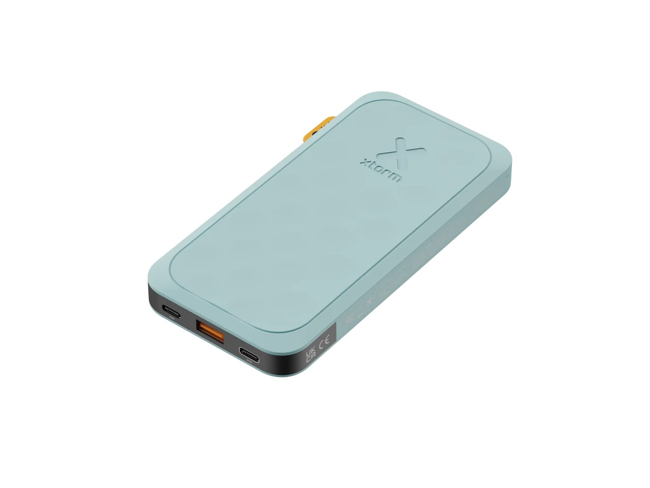 (20W) 10000mAh Fuel Series 5 Dual USB C / USB A Powerbank Power Delivery Ladegerät (FS5102) Teal Blue