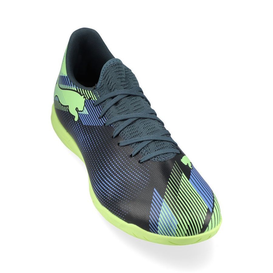 PUMA Future 7 Play IT Lights Out - Gray Skies/Violet/Fizzy Apple/Blanc