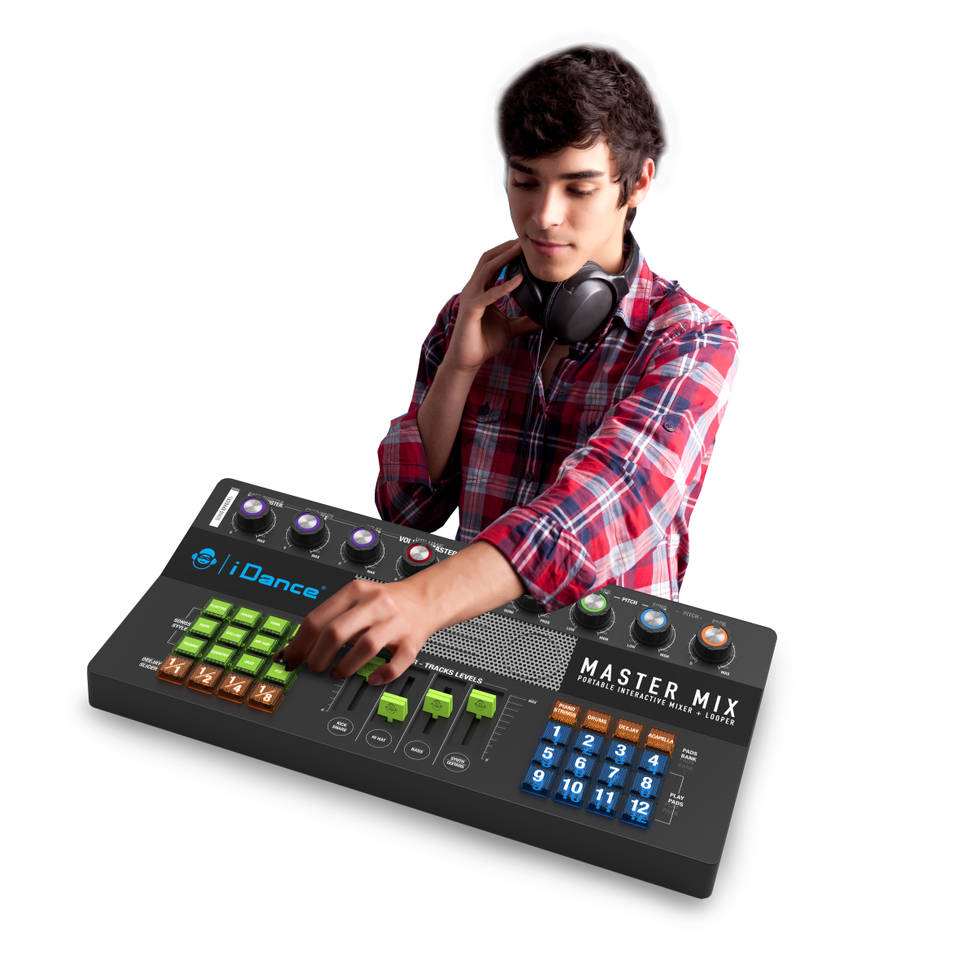 iDance draagbare interactieve mixer en looper