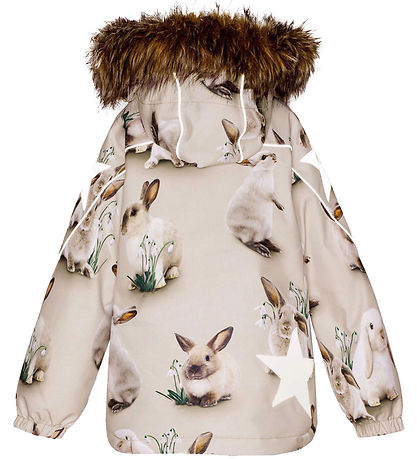 Molo Winterjacke - Hopla Fur - Winter Rabbits