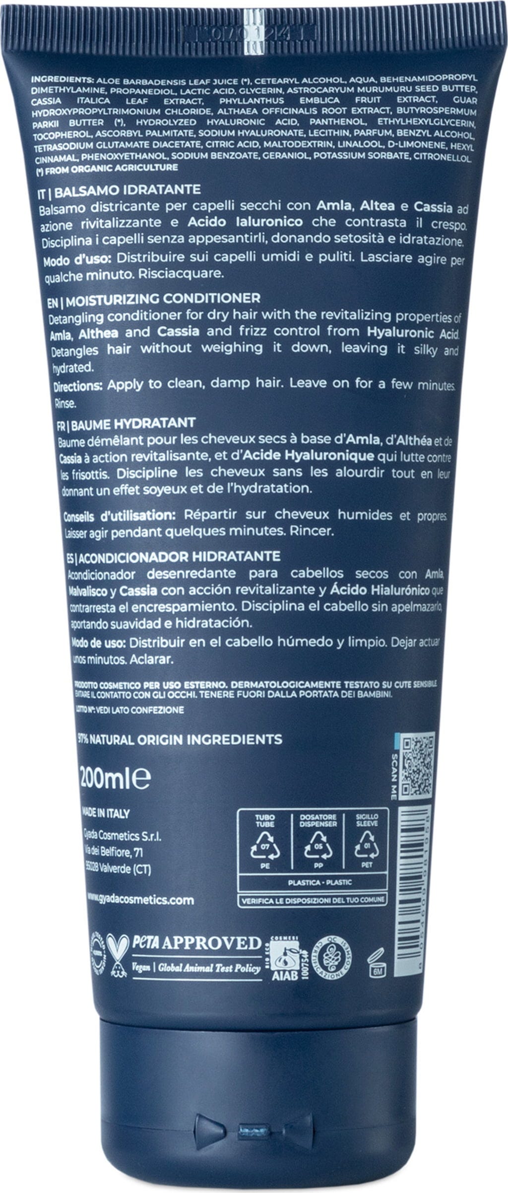 GYADA Cosmetics  Hyalurvedic Revitalisierender Balsam, 200 ml