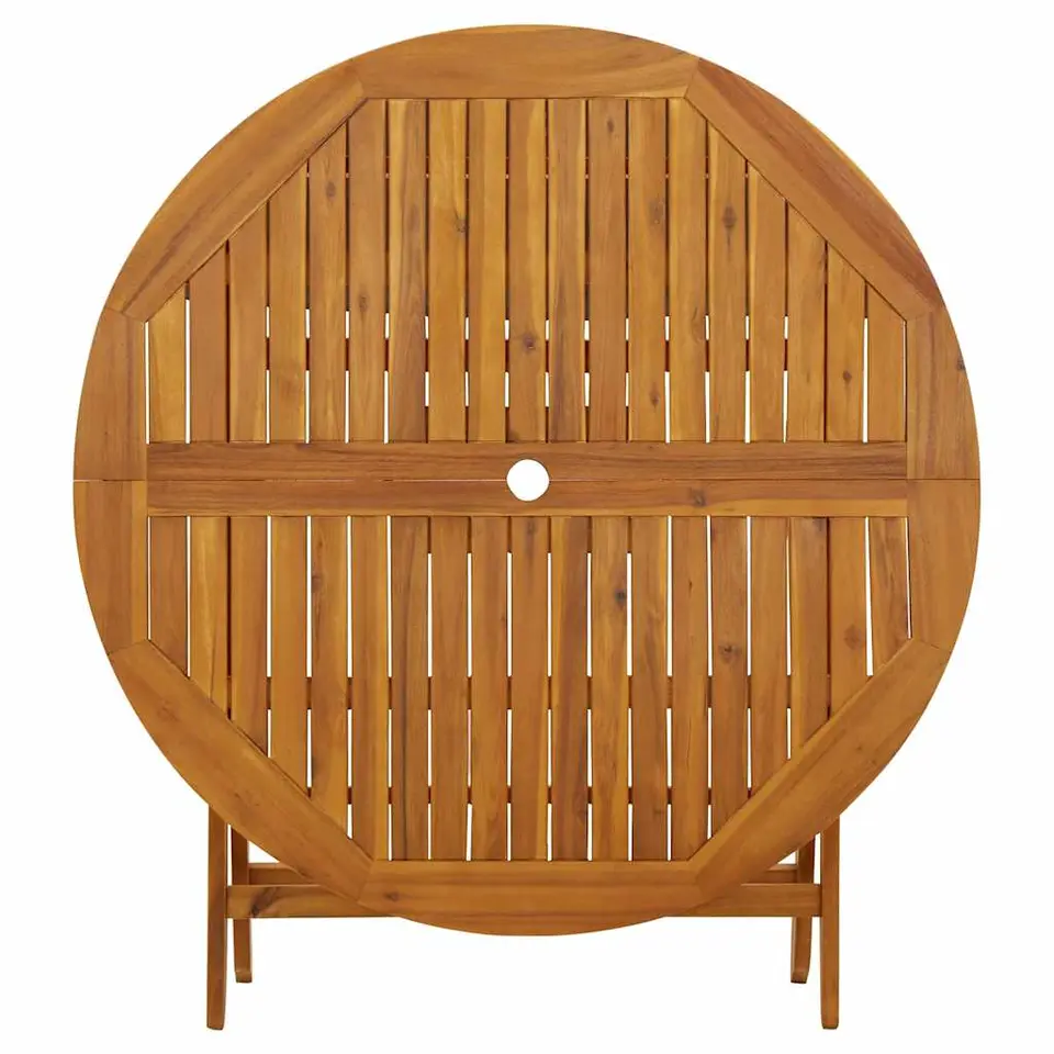 vidaXL - Tuintafel - Bruin - Acaciahout