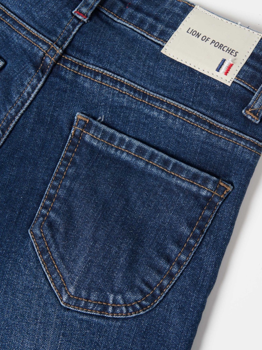 Calças denim
