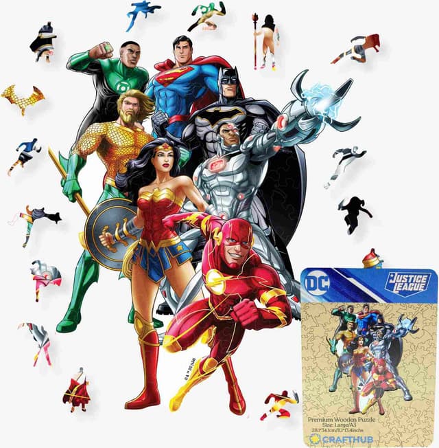 Crafthub Justice League puslespil (legends)