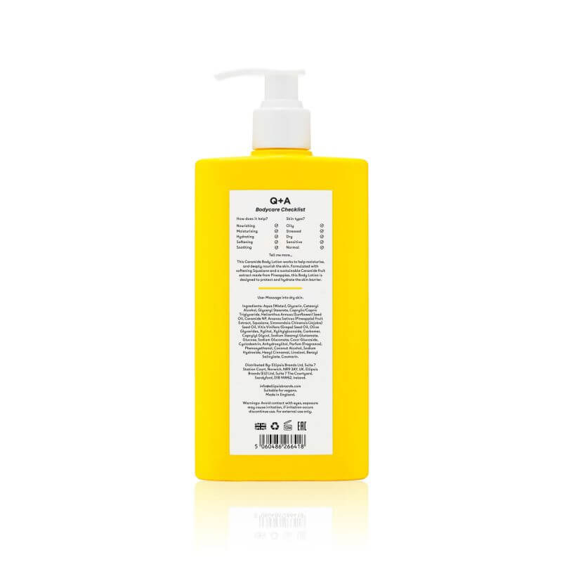 Crème corps Ceramide Q+A 250ML