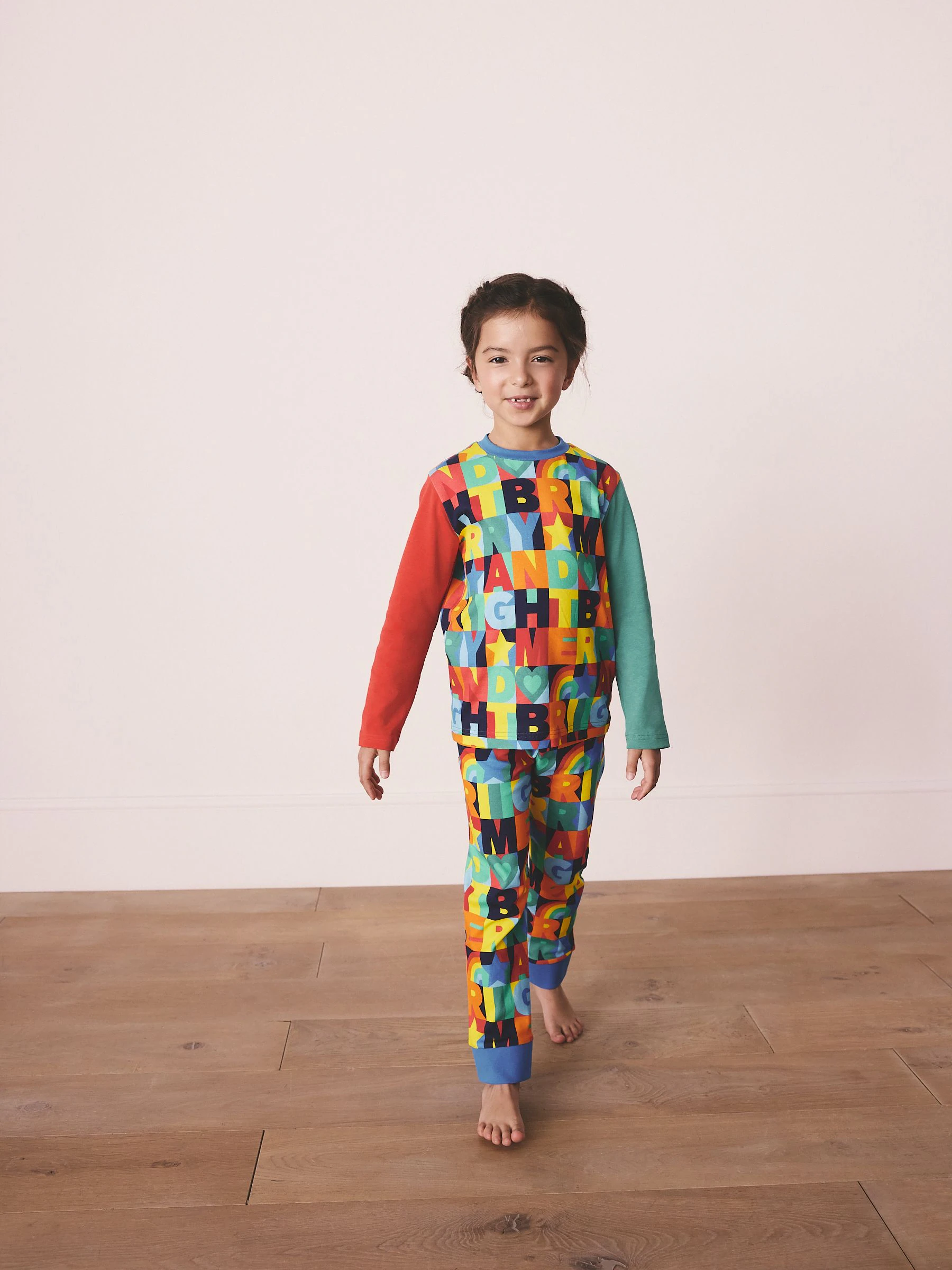Little Bird by Jools Oliver Kids Christmas Happy and Bright Pyjamas Set
