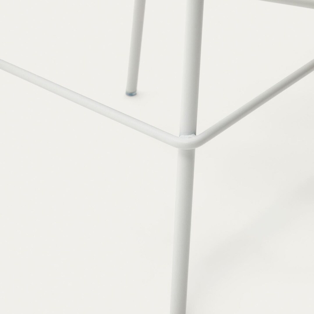 Kave Home Barhocker ZUNILDA beige/mattweiß
