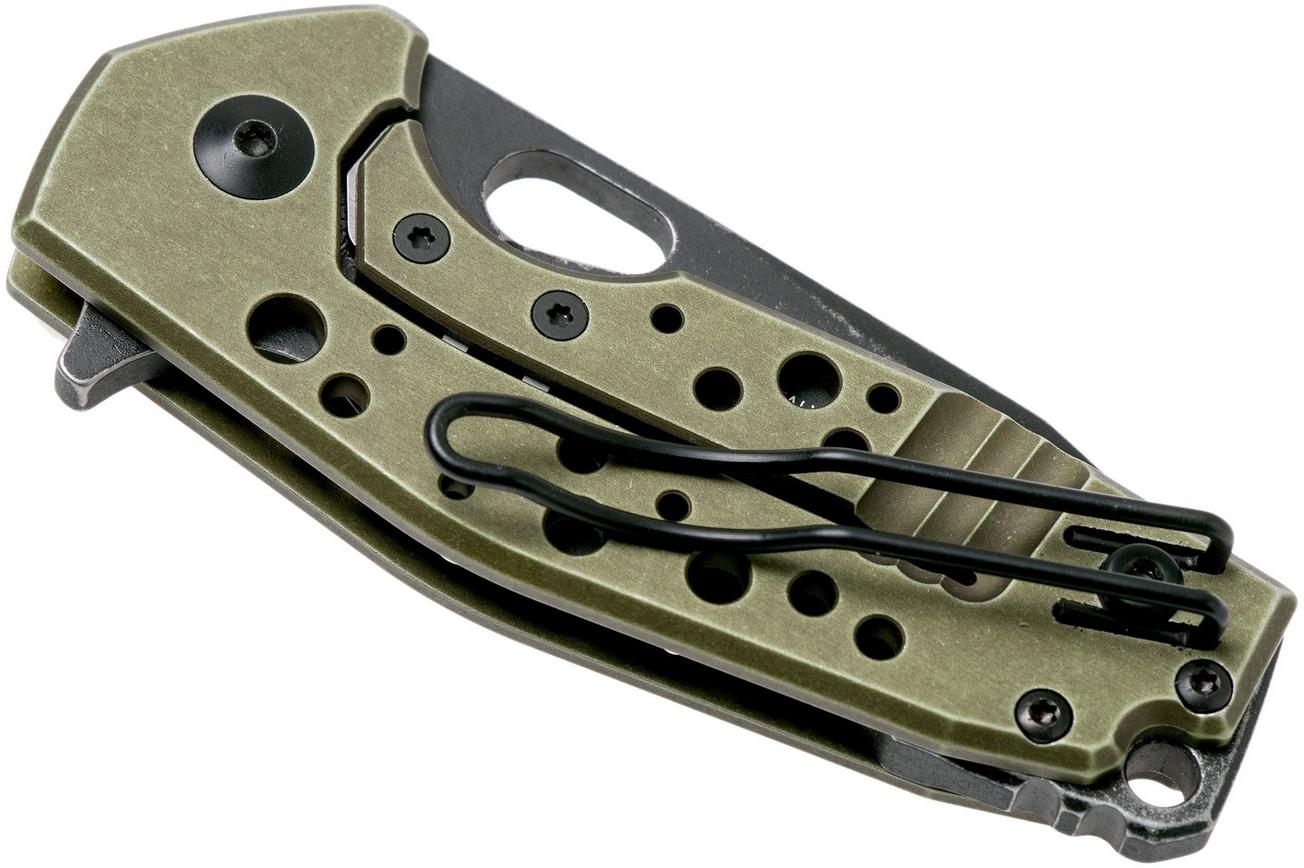 Fox Suru Alu Green FX-526ALG zakmes, Jesper Voxnaes design