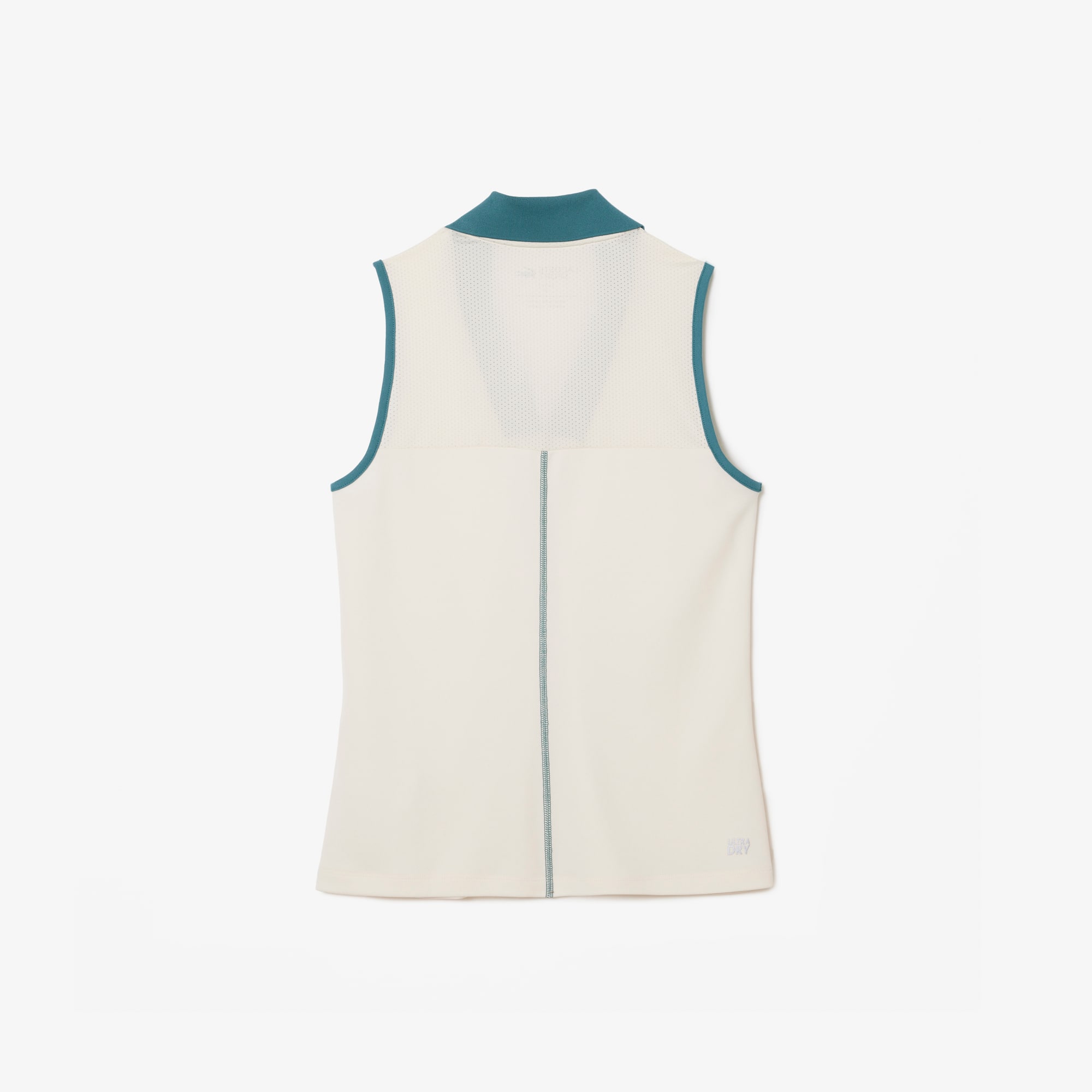 Polo Tennis Ultra-Dry Manches Courtes - Blanc - Lacoste - Femme