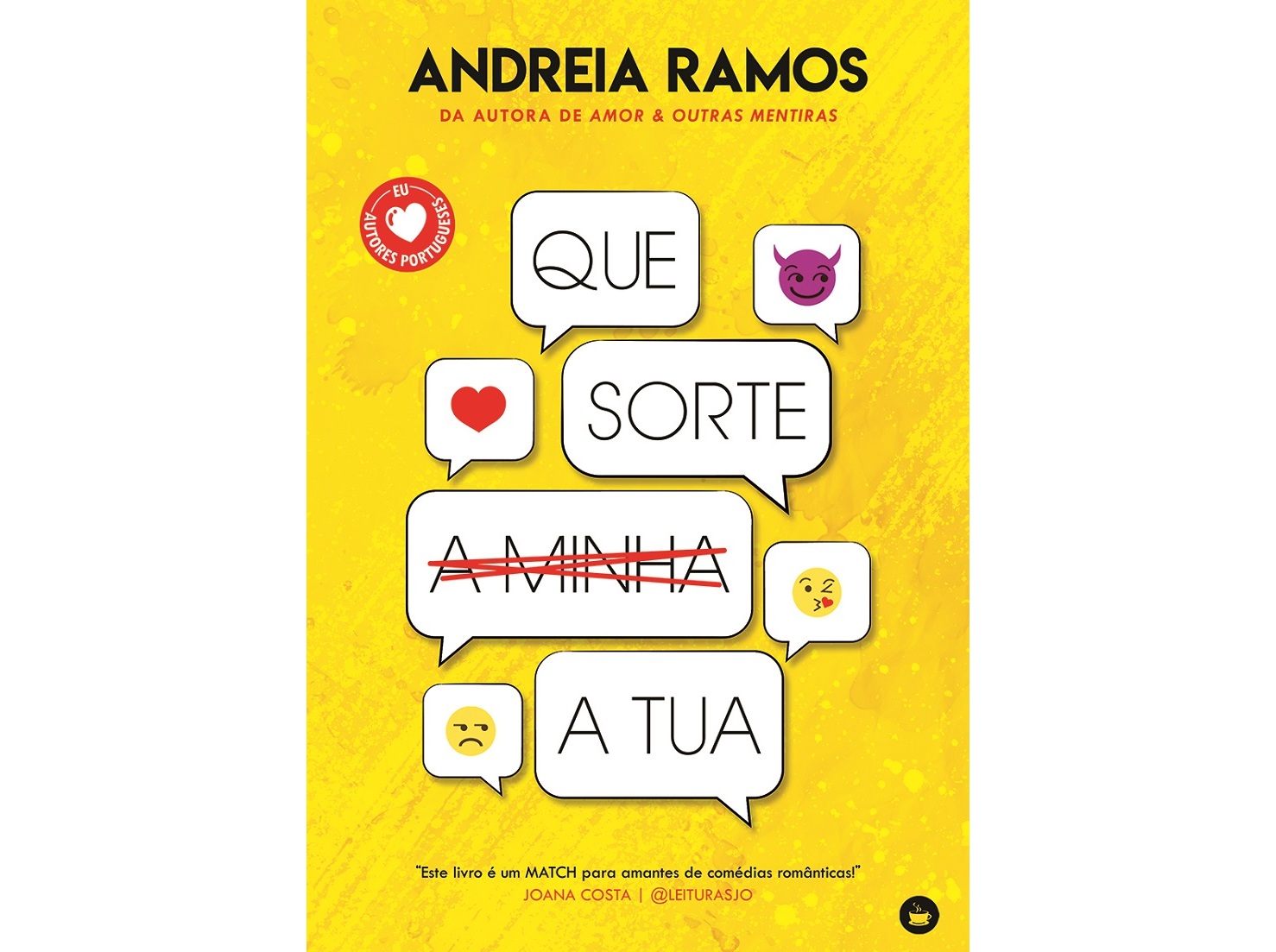 LIVRO QUE SORTE A (MINHA) TUA DE ANDREIA RAMOS