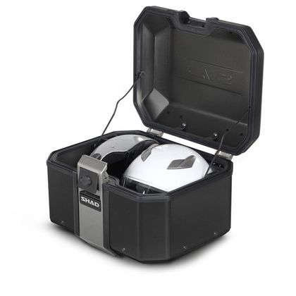Top case Shad TERRA 48 LT ALUMINIUM BLACK Universel - Noir