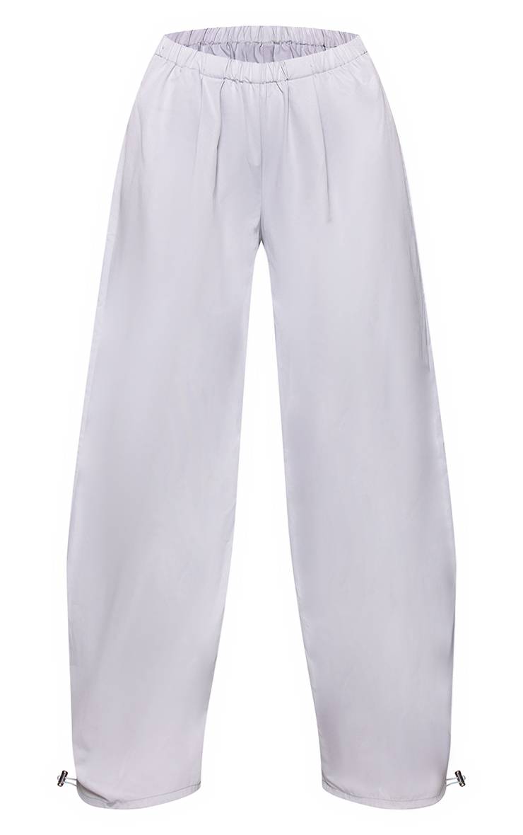 Bleu Glacé Pantalon À Jambes Tonneau