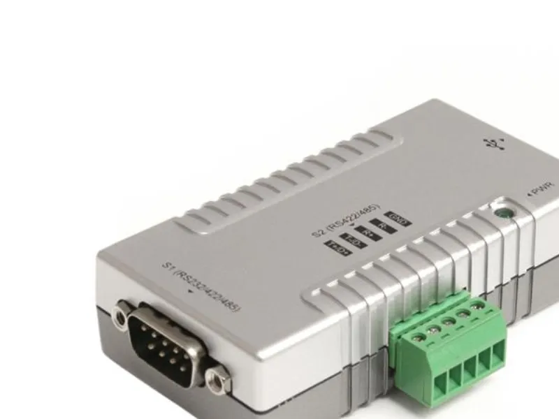 Startech.com USB auf 2x Seriell Adapter - USB zu RS232 / RS422 / RS485 Seriell Konverter (COM) - Serieller Adapter - USB 2.0 - RS-232, RS-422, RS-485 - 2 Anschl?sse - Grau (ICUSB2324852)