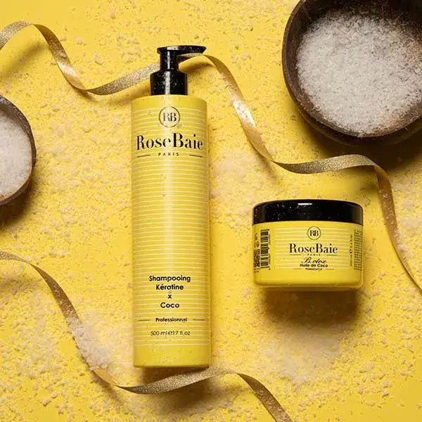 Shampoo Rosebaie Queratina x Coco 500ml