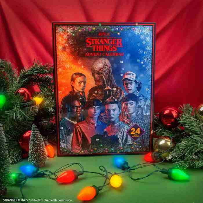 (24.5x33cm) Adventskalender Geschenk Weihnachts Kalender Lizenziert (CR2081) - Stranger Things