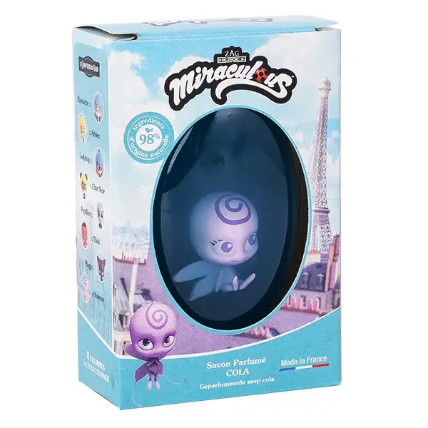Le Comptoir Du Bain & Miraculous Sabonete Sólido Cola Estatueta Nooroo 75g