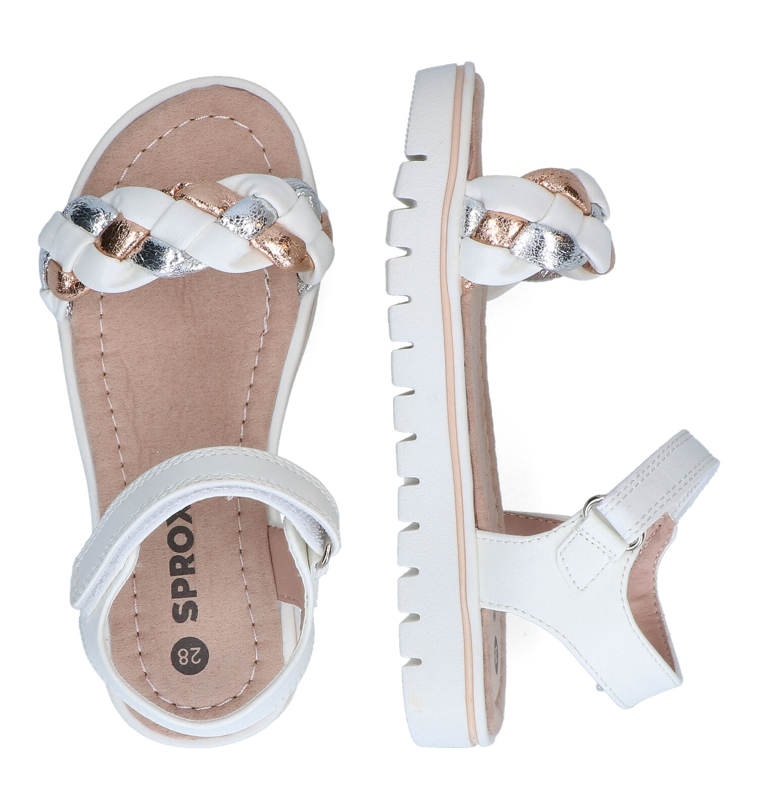 Sandalen wit