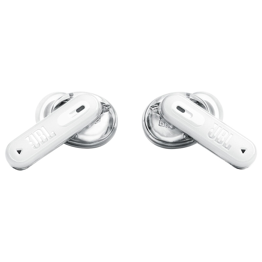 JBL Tune Beam 2 Ghost Edition Blanc