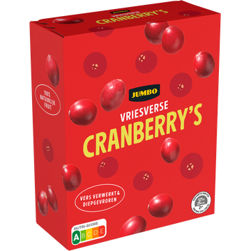 Jumbo Vriesverse Cranberry's 250 g