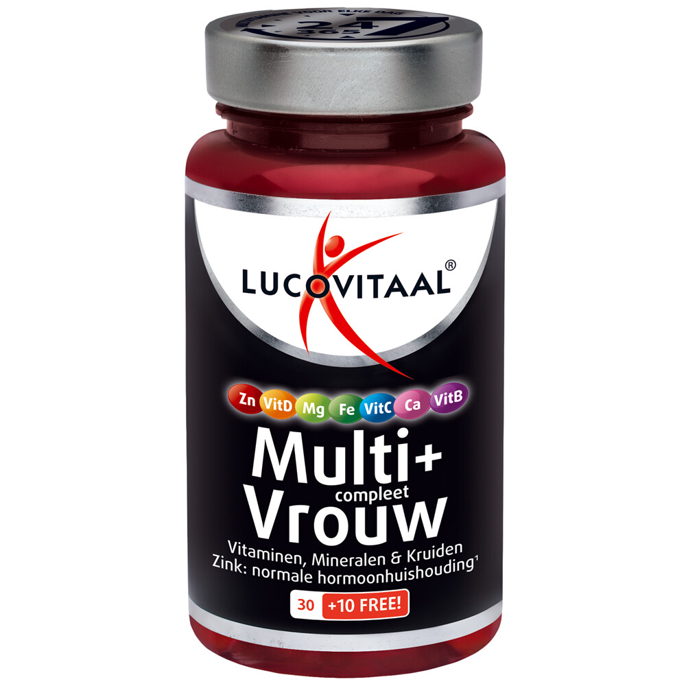 Lucovitaal Multi + Compleet Vrouw40 tabletten