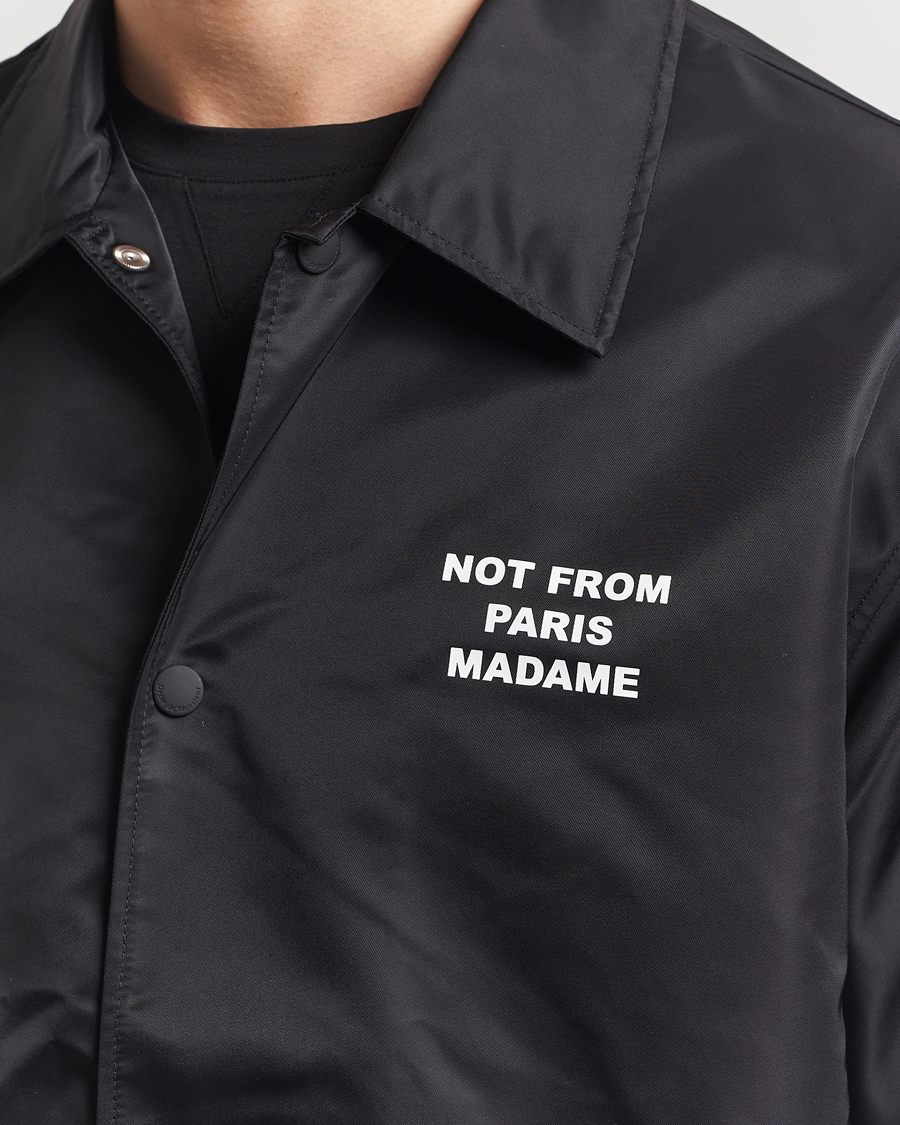 Drôle de Monsieur La Veste Slogan Jacket Black