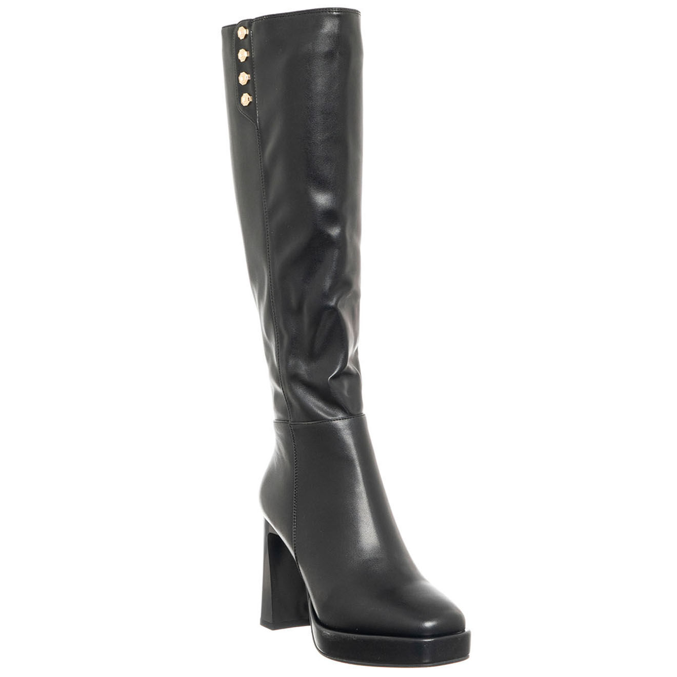 Laura Biagiotti Bottes Salma noires - Talon 10 cm