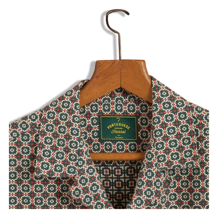 Portuguese Flannel Chemisette Tile | Vert