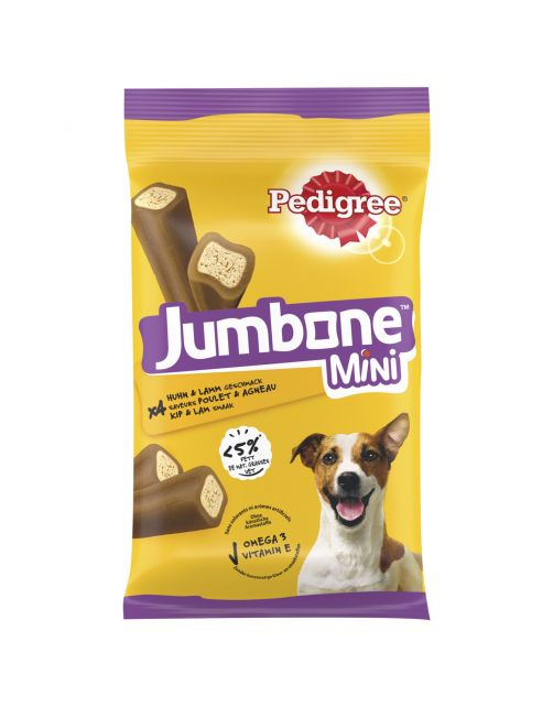 Pedigree Jumbone Mini - Hondensnacks - Kip Lam 160 g