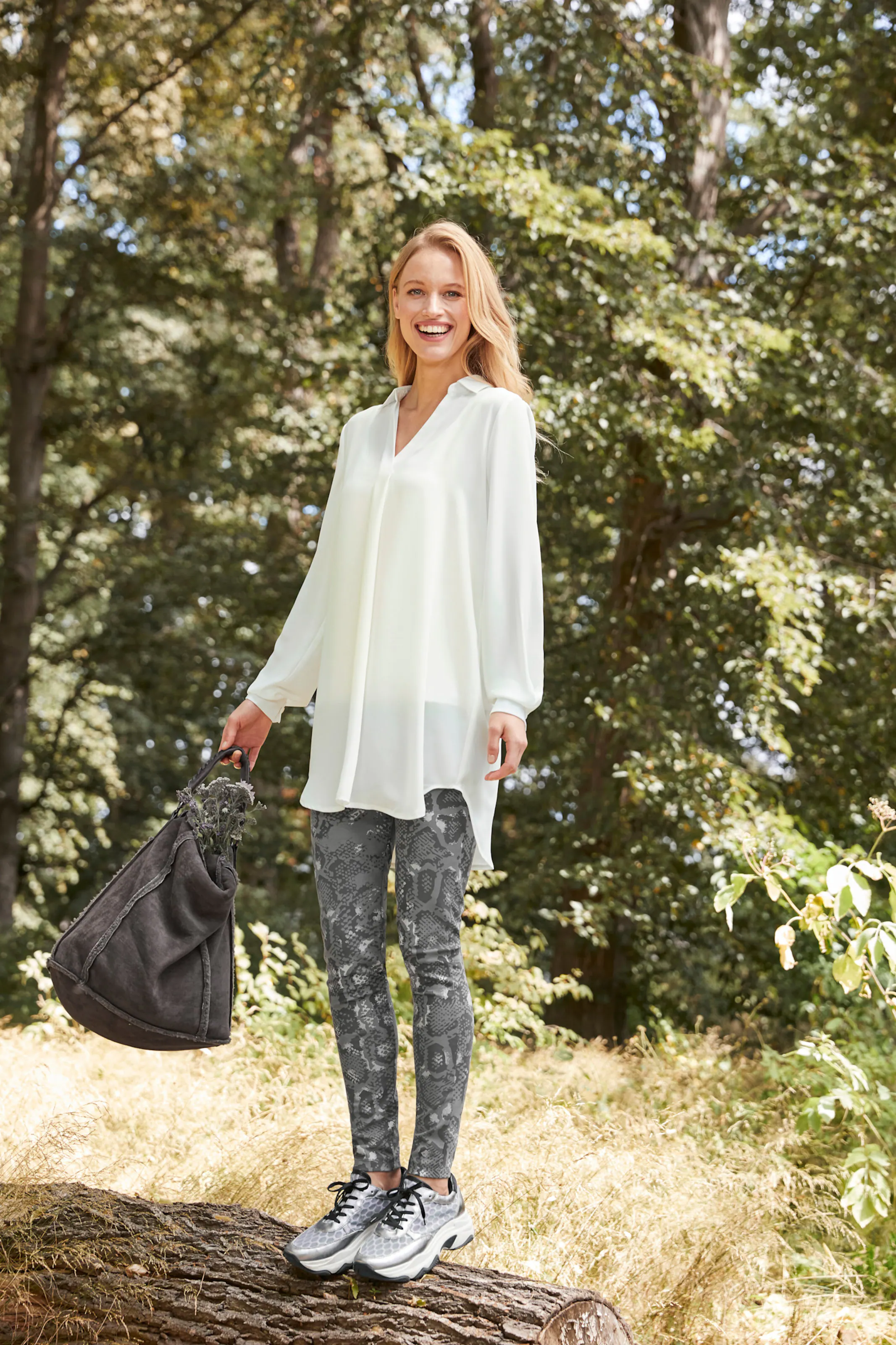 heine Longbluse in offwhite