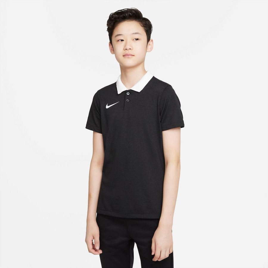 Nike Polo Park Dri-FIT - Noir/Blanc Enfant
