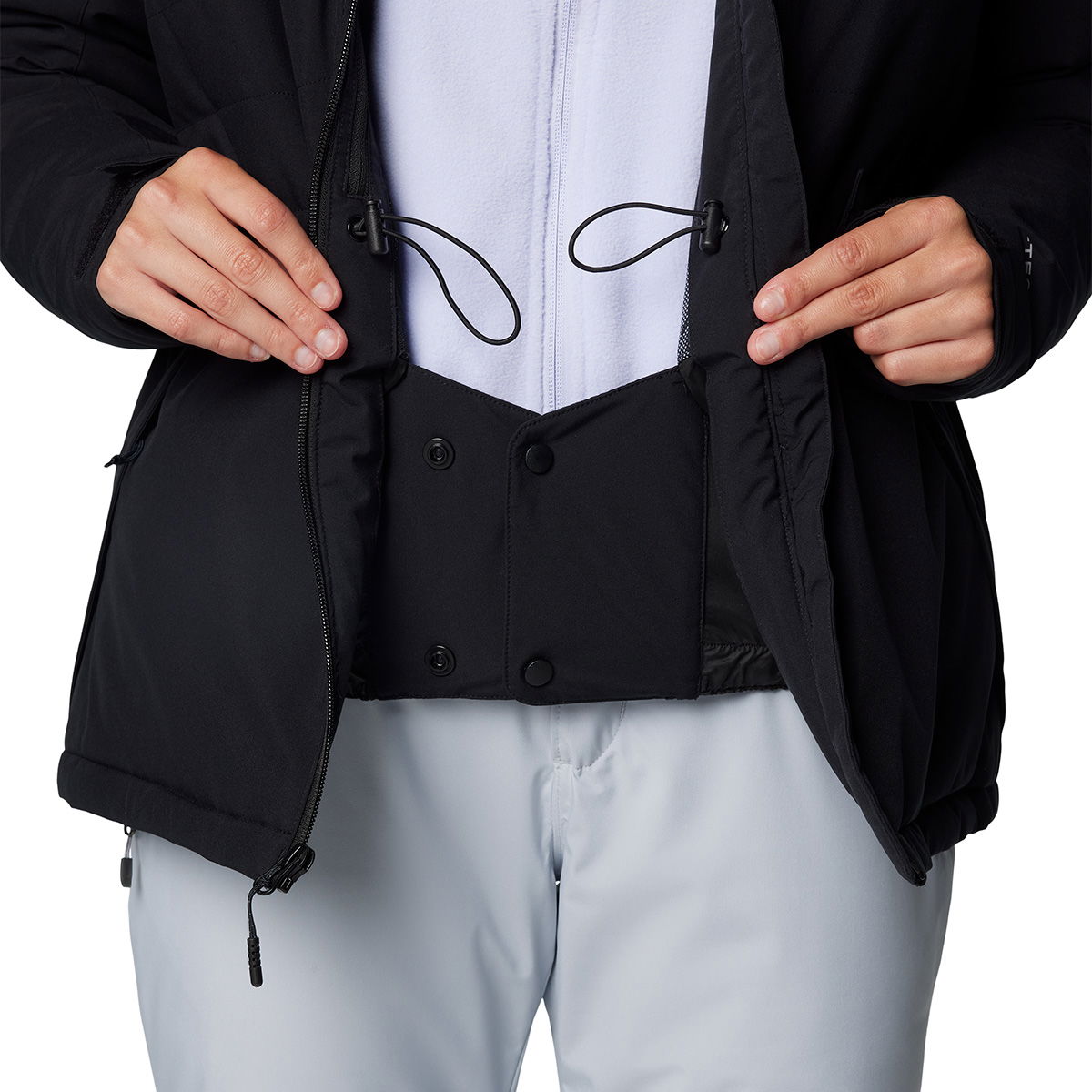 Columbia Powdered Peak Insulted skijakke, dame (Black)