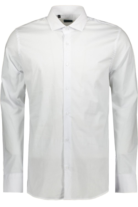 Sans witte heren overhemd
