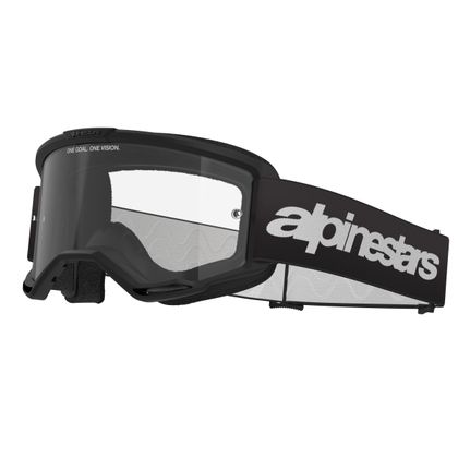 Masque cross Alpinestars VISION 3 WORDMARK 2025 - Noir