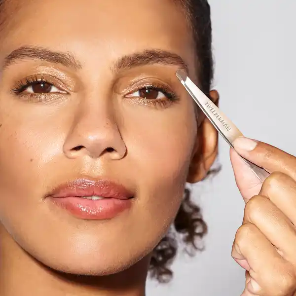 Slant Tweezer - Schräge Pinzette, Silver