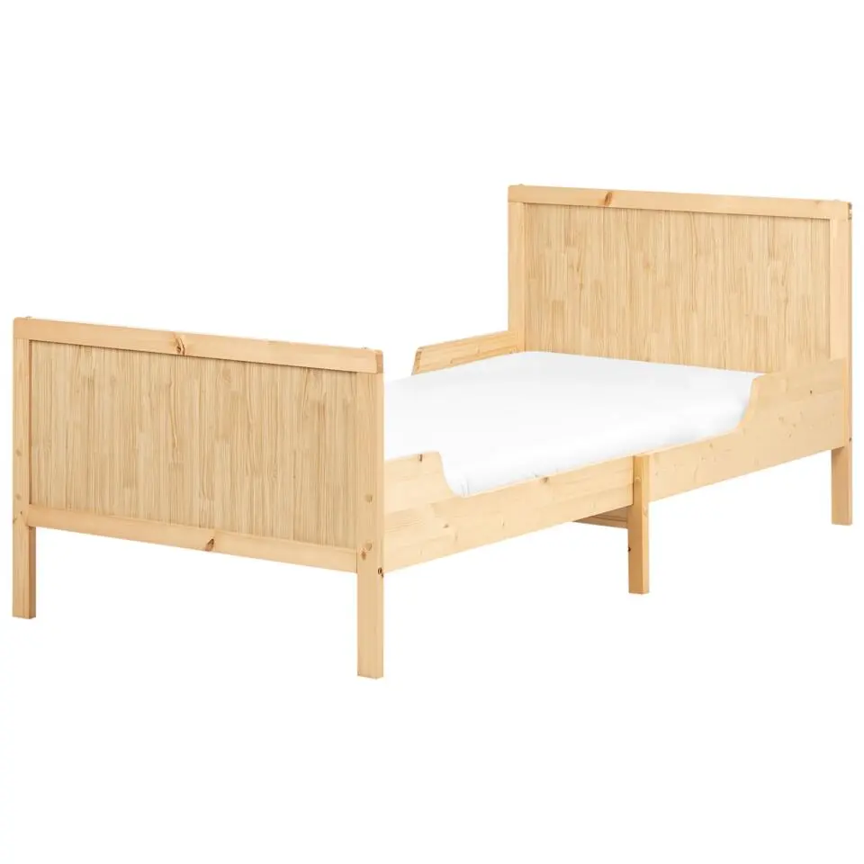 MONTIGNY - Uitschuifbaar kinderbed - Lichtbruin - Dennenhout