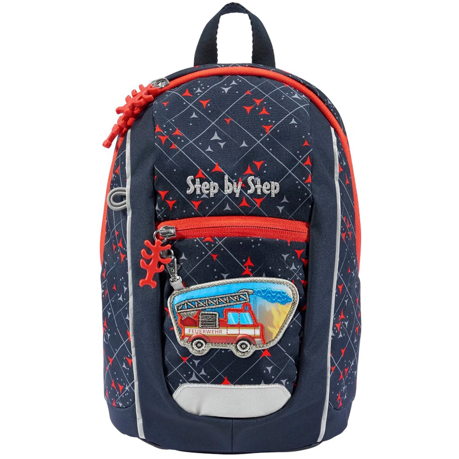 Step by KIGA Mini - Rucksack-Set 2tlg. Fire Truck Finn