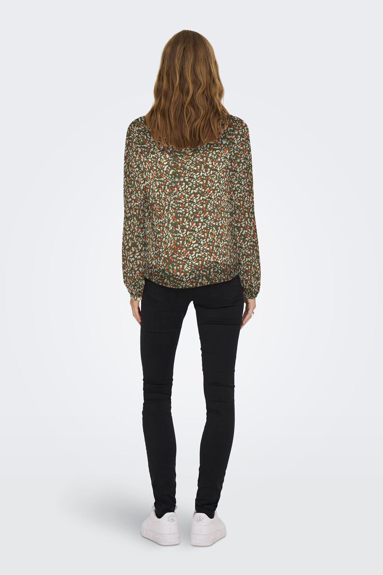 Blusa de mangas compridas