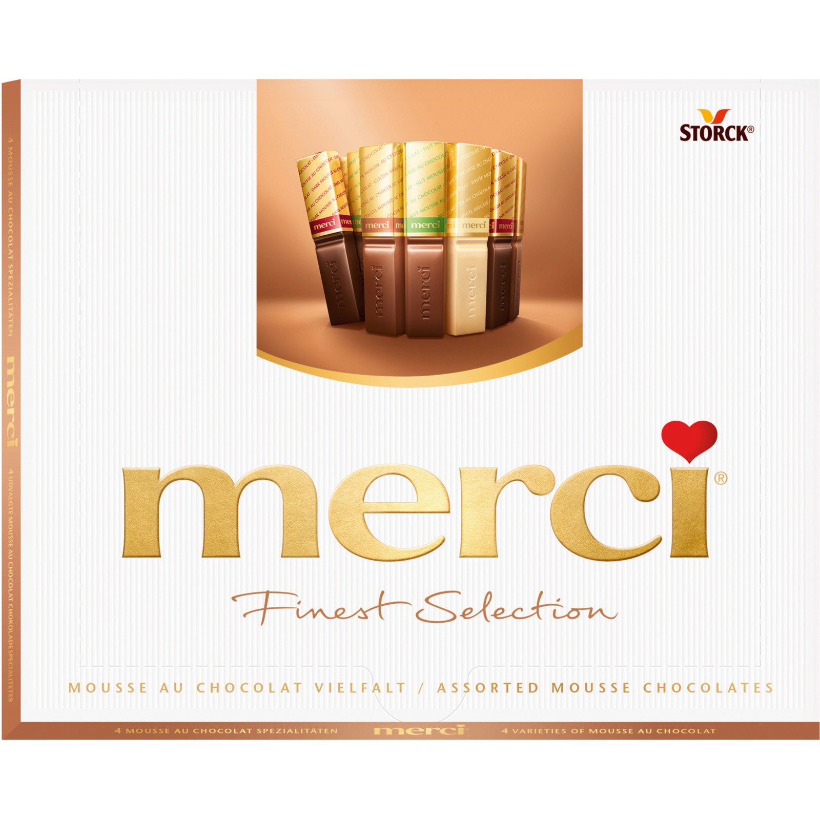 Merci Mousse au Chocolat 210g