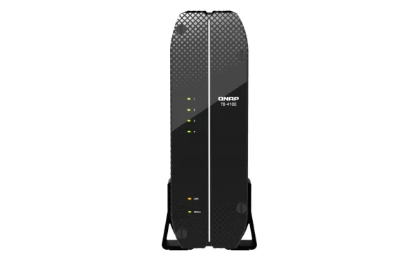 QNAP TS-410E - NAS-server - 4 bays - SATA 6Gb/s - RAID 0, 1, 5, 6, 10, 50, 60, JBOD - RAM 8 GB - Gigabit Ethernet / 2.5 Gigabit Ethernet - iSCSI support