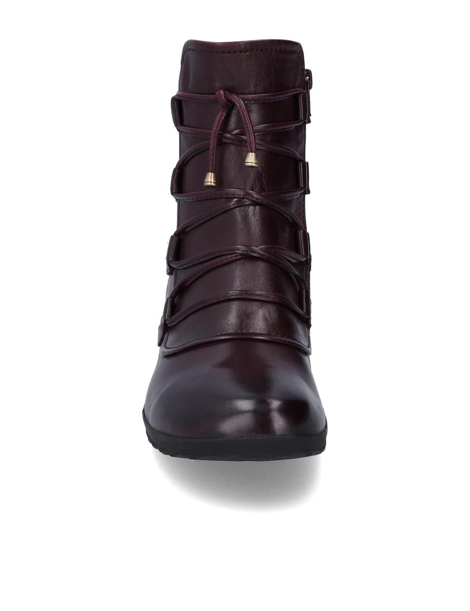 Stiefelette Naly 62, bordeaux