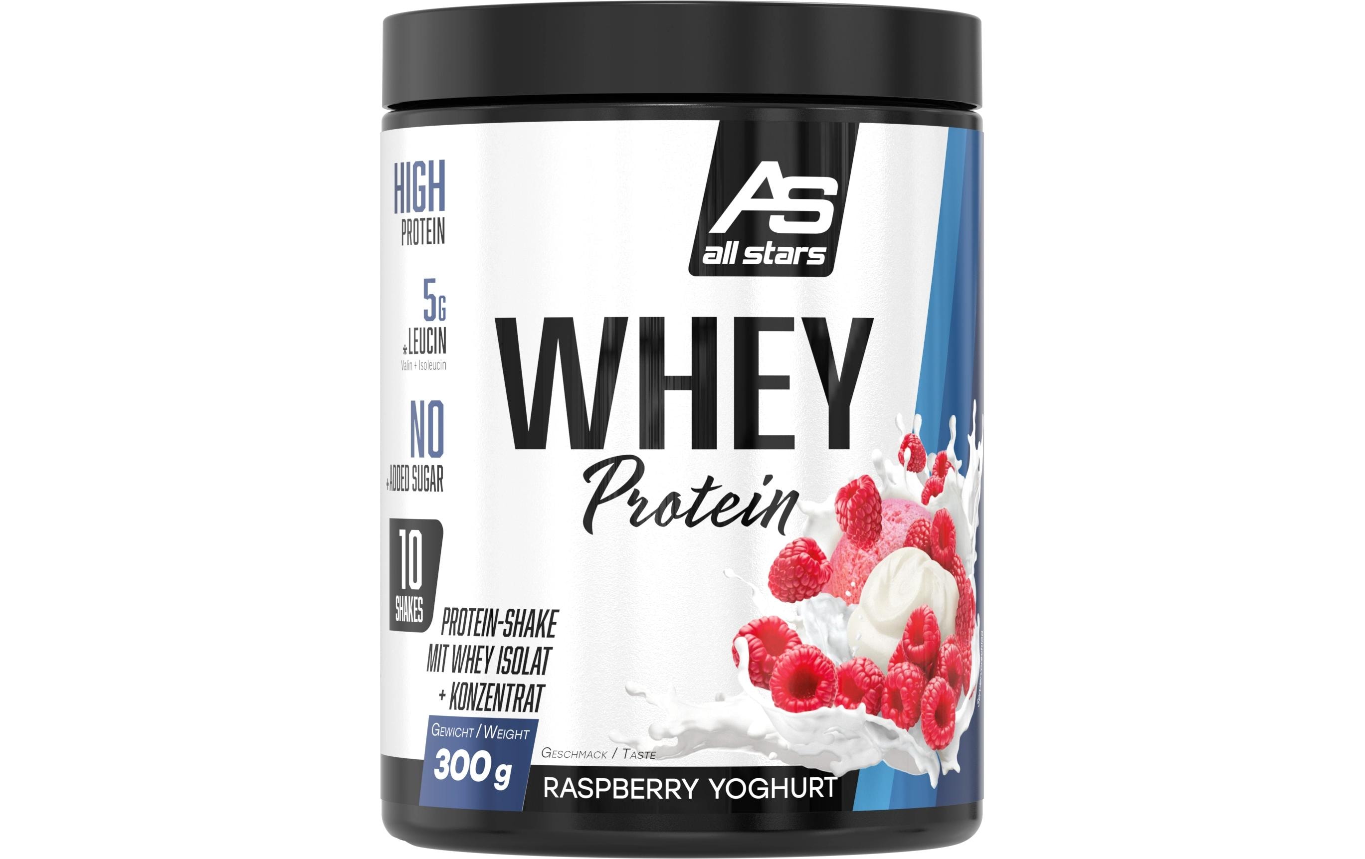 Whey Protein 100% Raspberry & Joghurt, 300 gProtein-Pulver