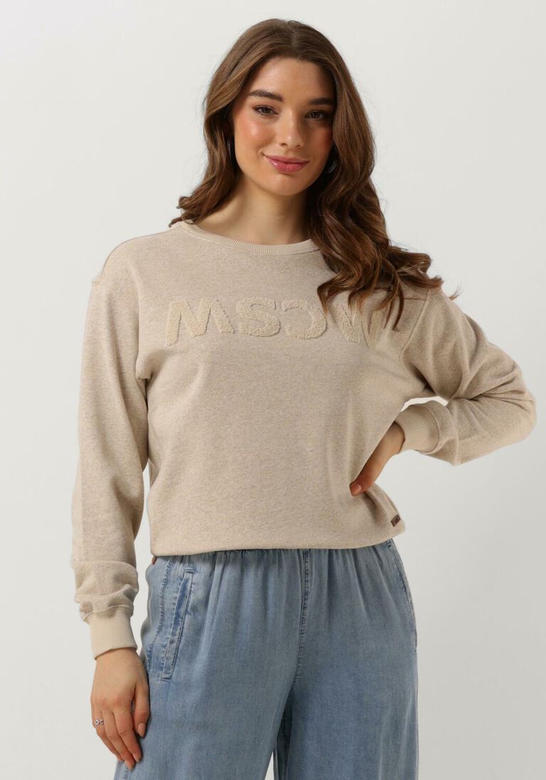 MOSCOW creme moscow sweater 59-04-logo sweater