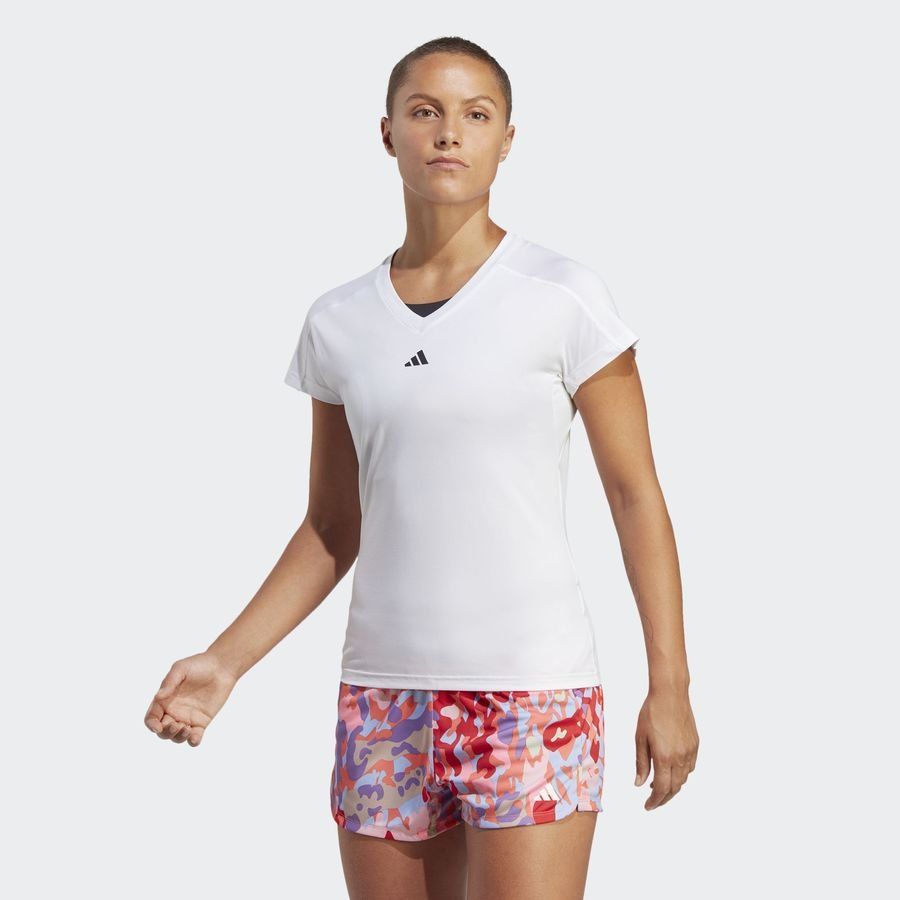 Performance T-shirt encolure en V au logo minimaliste AEROREADY Train Essentials