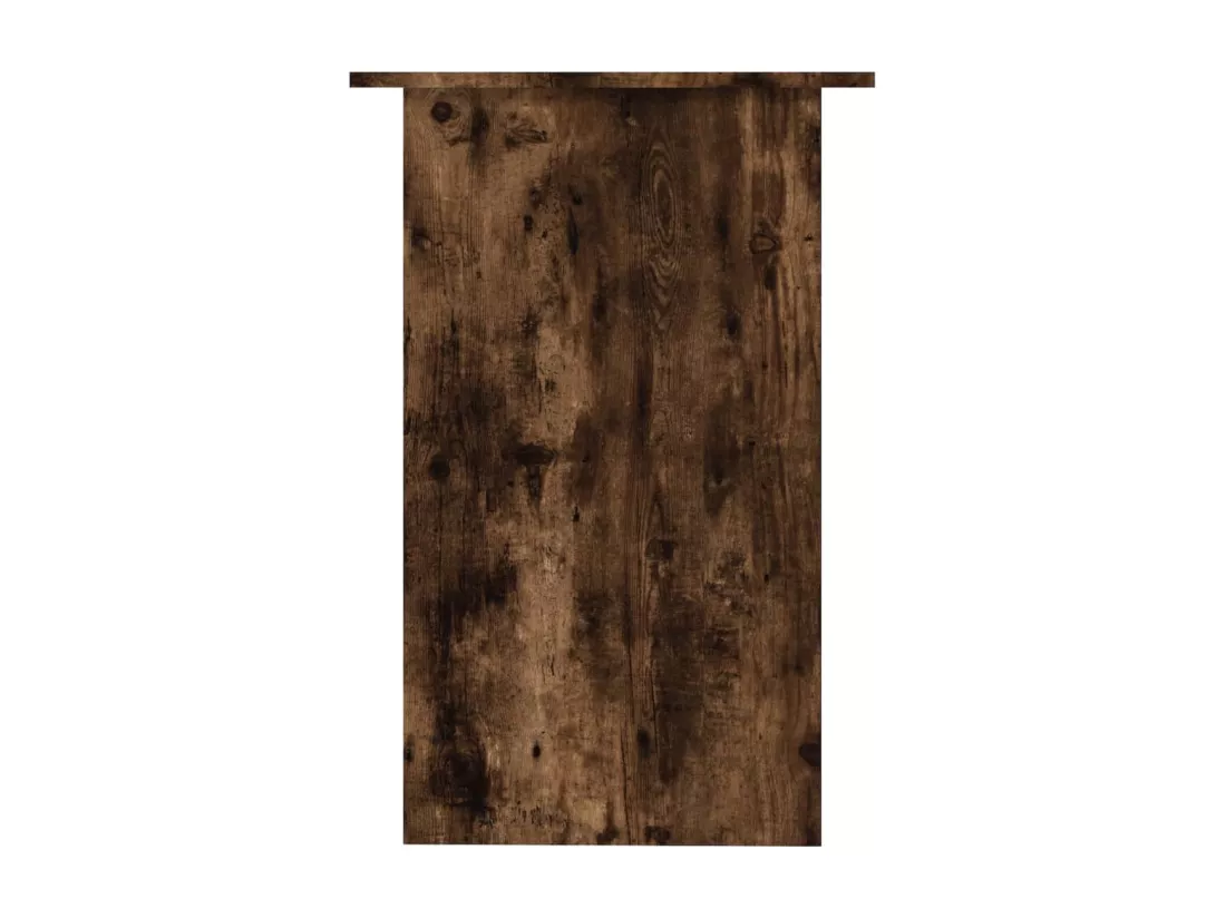 Bureau Chêne fumé 90x50x74 cm Bois d'ingénierie