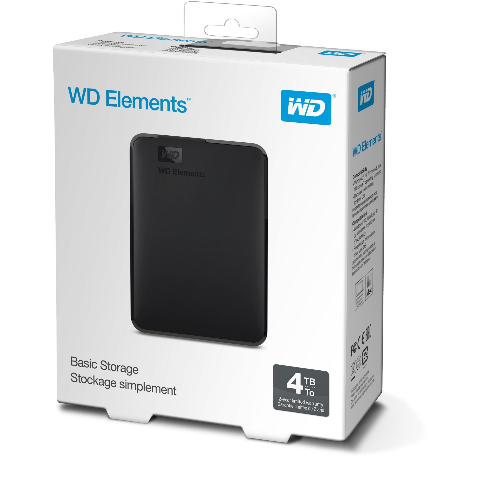 WD Festplatte Elements Portable 4 TB