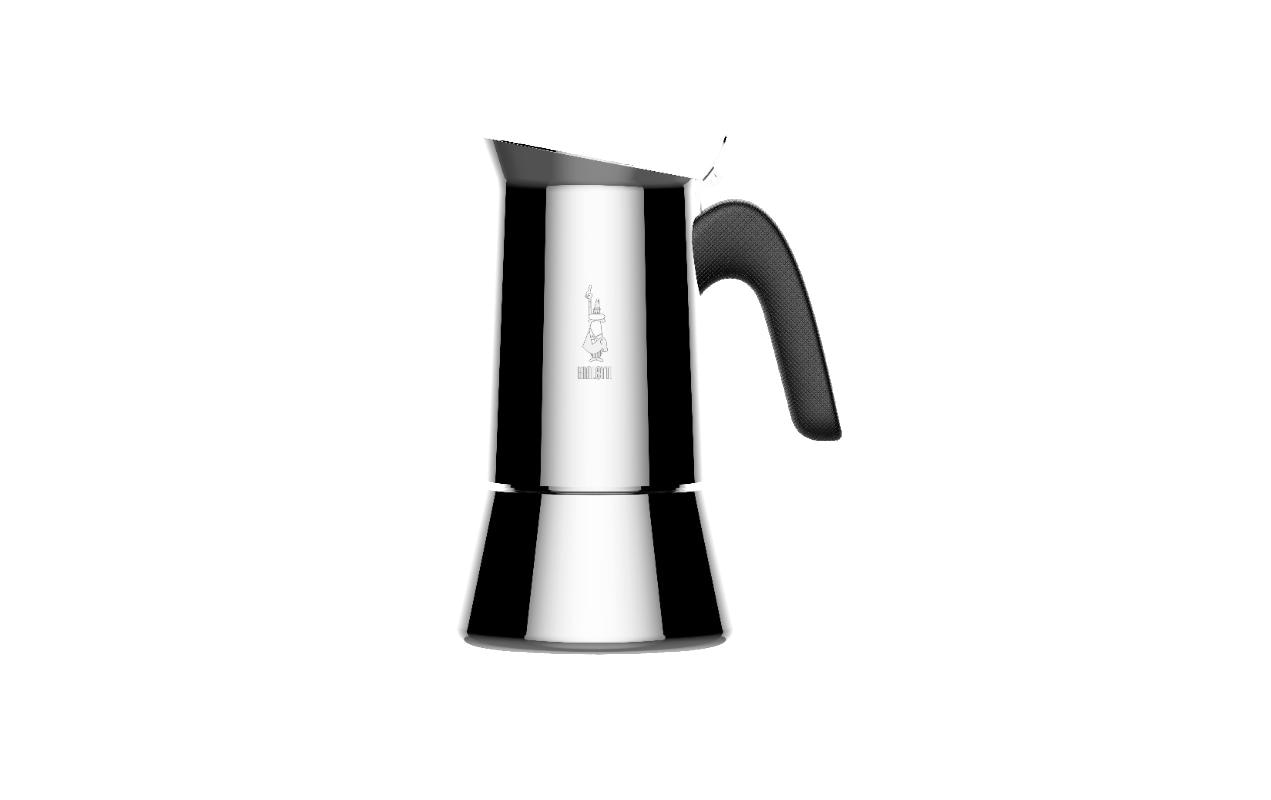 Espressokocher Venus 2 Tassen, SilberItalienische Espressokanne – ein Design-Klassiker