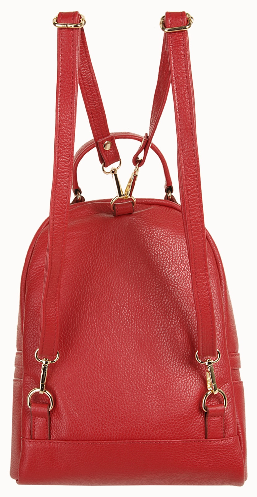 Samantha Look Cityrucksack echt Leder, Made in Italy