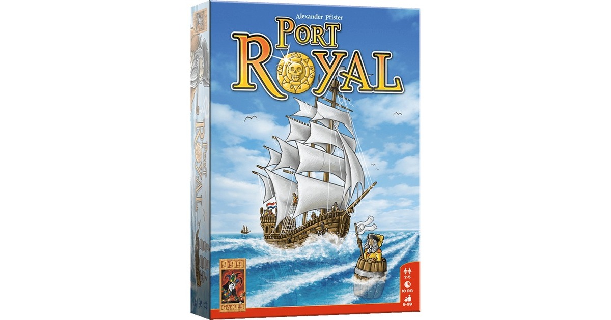999 GamesPort Royal Kaartspel  (Nederlands, 2 - 5 spelers, 10 - 50 minuten, Vanaf 8 jaar)